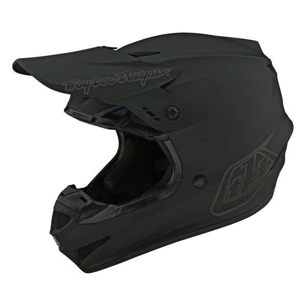 Helmet Troy lee Designs GP Mono black 10349000 Troy lee Designs Motocross Helmets