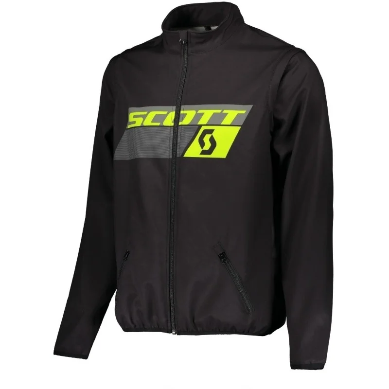 Giacca Scott Enduro Black/Fluo Yellow
