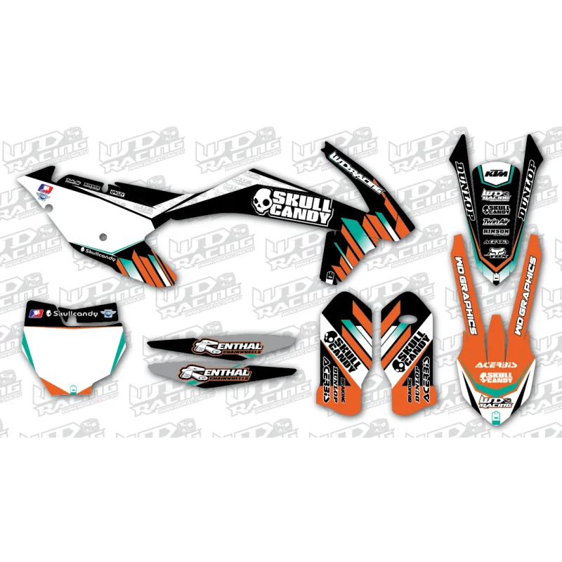 GRAFICHE KTM SKULL CANDY WDGSkulcKtm