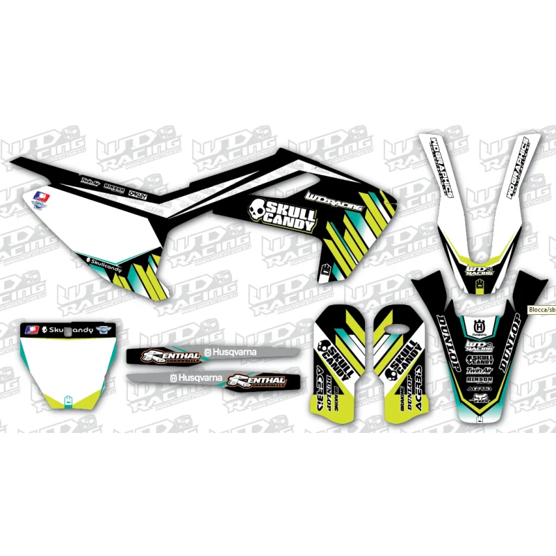 Grafiche Husqvarna Skull Candy WDGHuSkulc