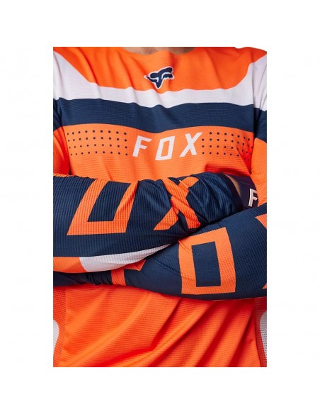 Gear Set FOX Flexair Efekt Fluo Orange 29603-824+29617-824 Fox Combo Jersey & Pant Motocross/Enduro