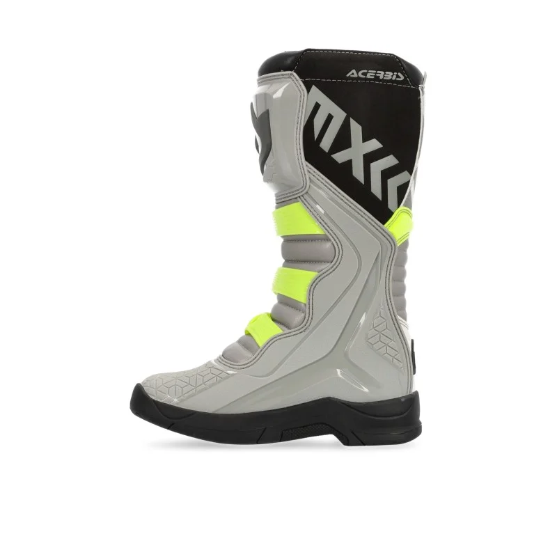 Stivali Acerbis X-Team boots grigio/giallo