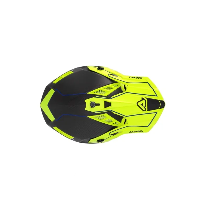 Casco Acerbis steel carbon black/fluo yellow 22-06
