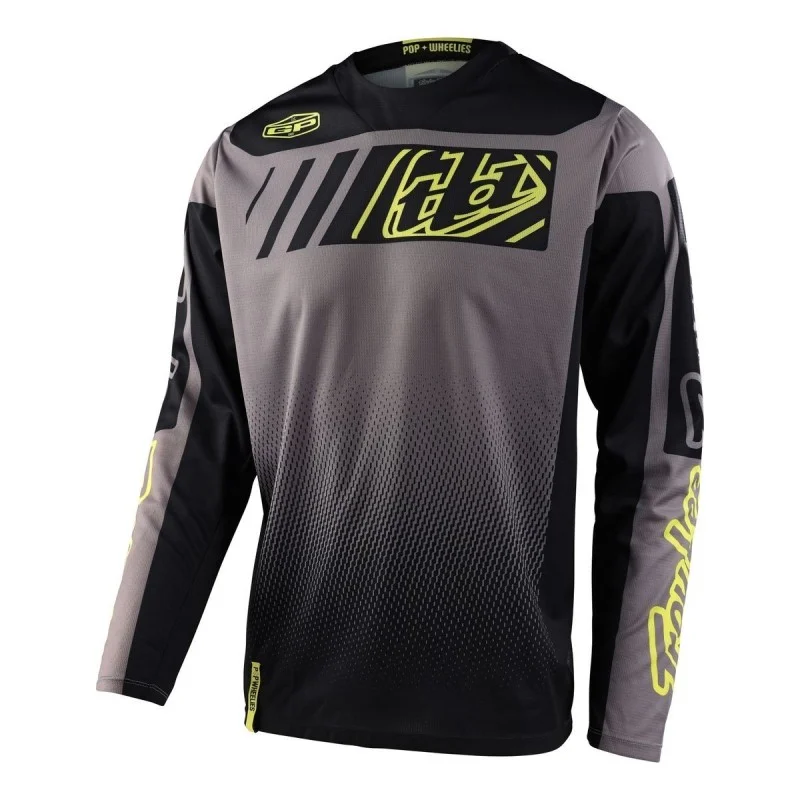 Maglia Troy Lee Designs GP Icon Black Gray