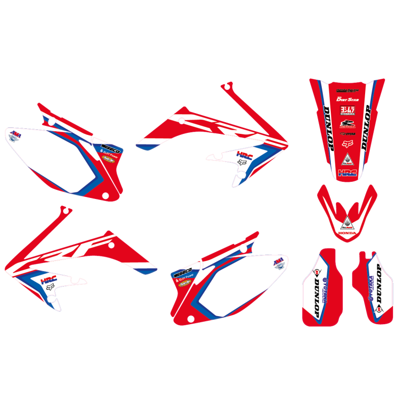 Kit grafiche HRC Replica per HM 50 - Vent 50 2T - Vent 125 4T