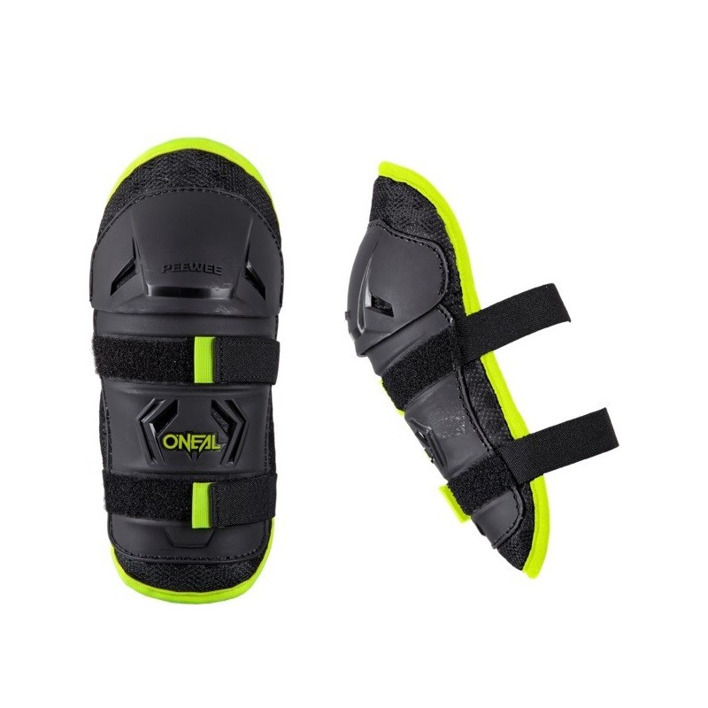 Oneal Peewee Knee Guard Neon jaune