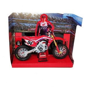 Diecast bike NewRay HONDA CRF450 HRC TEAM KEN ROCZEN 1:12