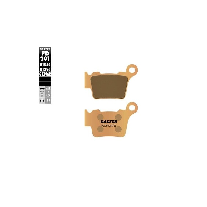 Rear brake pads Galfer-Ktm-Husqvarna-GasGas