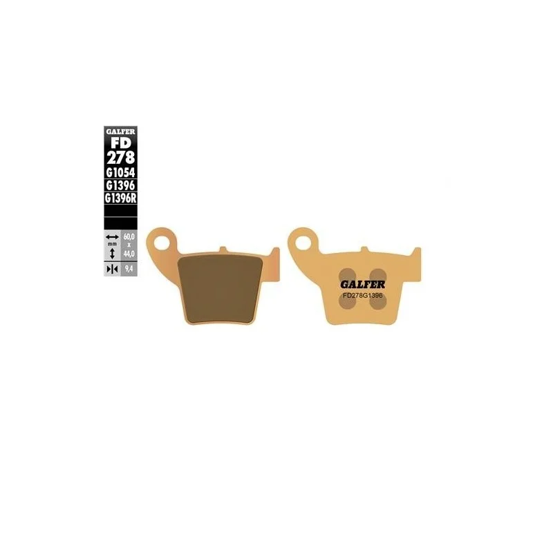 Bremsbeläge Hinten Galfer-Honda CR-CRF