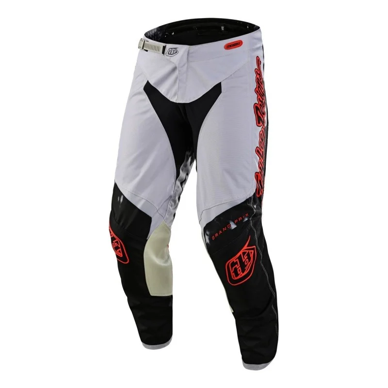 Pantalone Troy Lee Design GP Astro Light Gray Orange