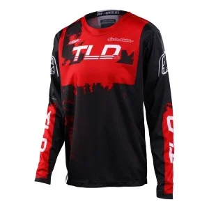 Maillot Cross Youth Troy Lee Designs GP Astro rouge noir