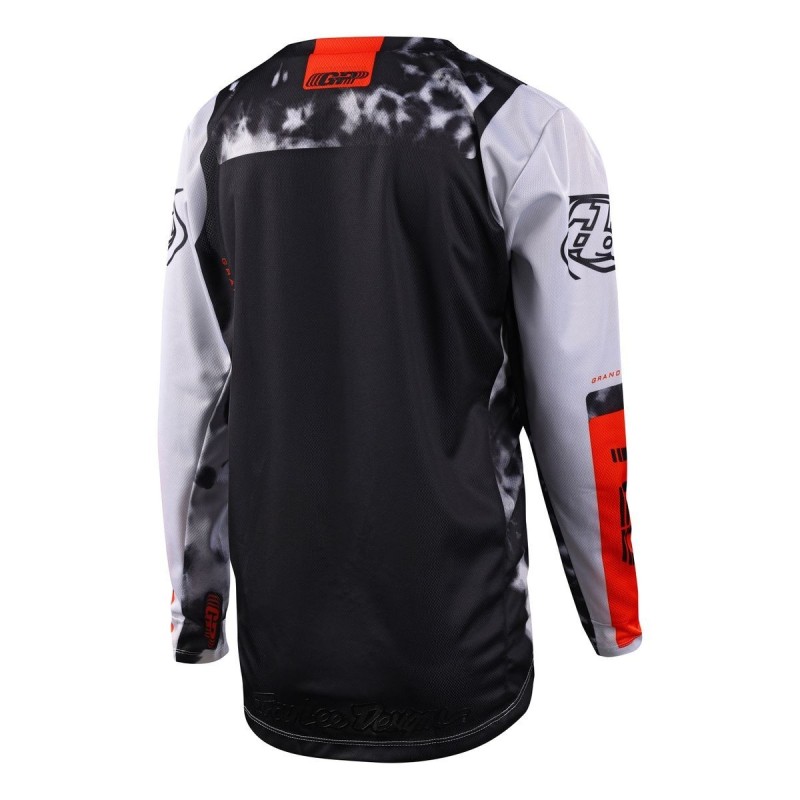 Maillot Cross Youth Troy Lee Designs GP Astro Light Grey Orange
