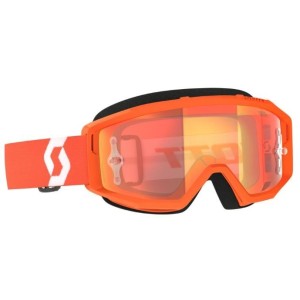 Crossbrille Scott Primal orange/weiss with orange chrome works lens