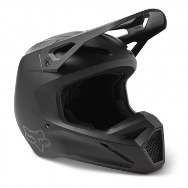 Helmet FOX V1 Solid Matte Black 2023 29669-255 Fox Helmets