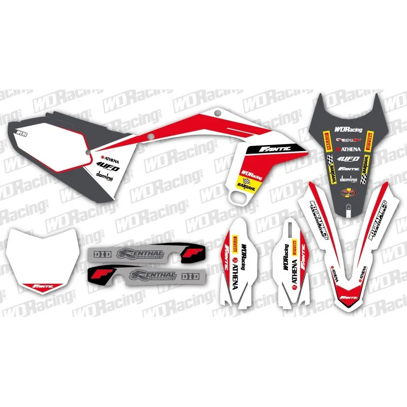 Fantic Factory blanc Graphic Kit