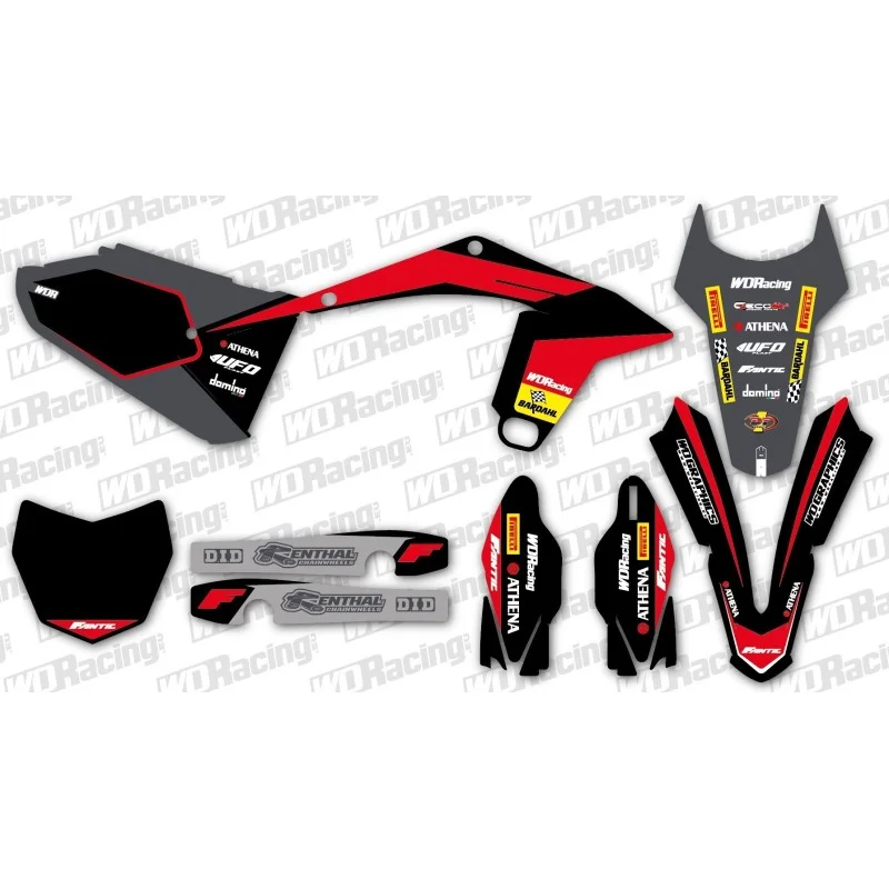 Fantic Factory noir Graphic Kit