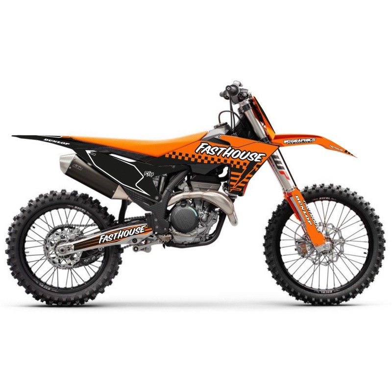 Kit Autocollants KTM Fasthouse Orange