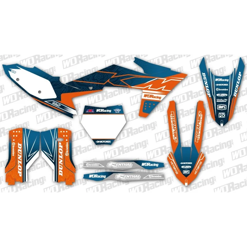 Kit Autocollants KTM Peak