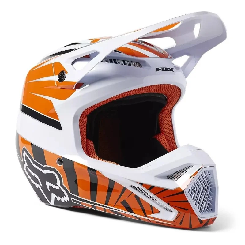 Casque Cross FOX V1 GOAT V1 Orange