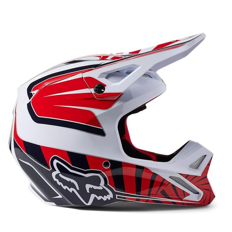 Casque Cross FOX V1 GOAT V1 rouge