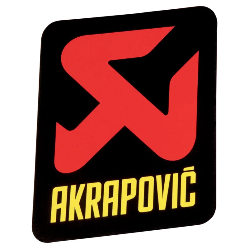 OEM Replacement sticker Akrapovic for titanium exhaust