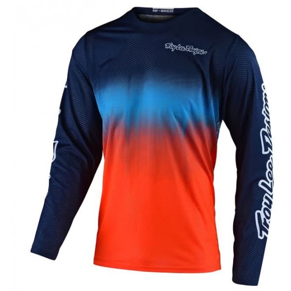 Jersey Youth Troy Lee Design Stain Navy/Orange Troy lee Designs