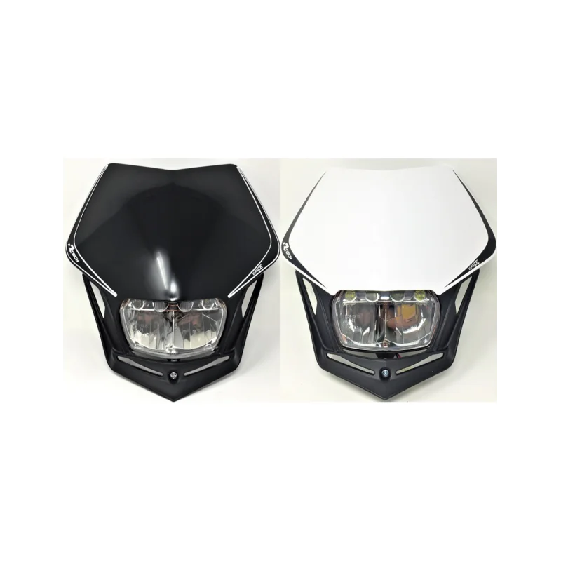 Maschera Portafaro V-Face Full Led Racetech