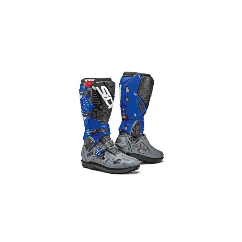 Boots Cross - Enduro Sidi Crossfire 3 SRS Grey Blue Black Sidi 