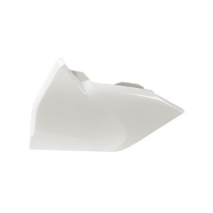 Coperchio scatola filtro-KTM SX-SXF 16-18 XC-XCF-EXC-EXCF 17-19 Lato Sinistro-Bianco