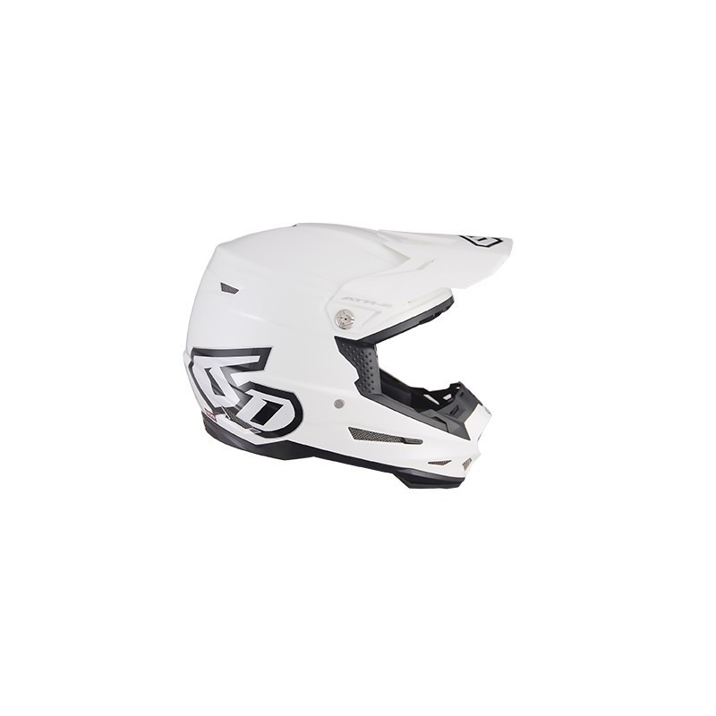 Casco 6D Bambino ATR-2Y SOLID GLOSS WHITE 6D