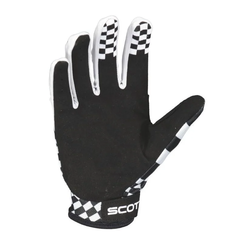 Gants Scott 350 Prospect Evo racing noir/blanc