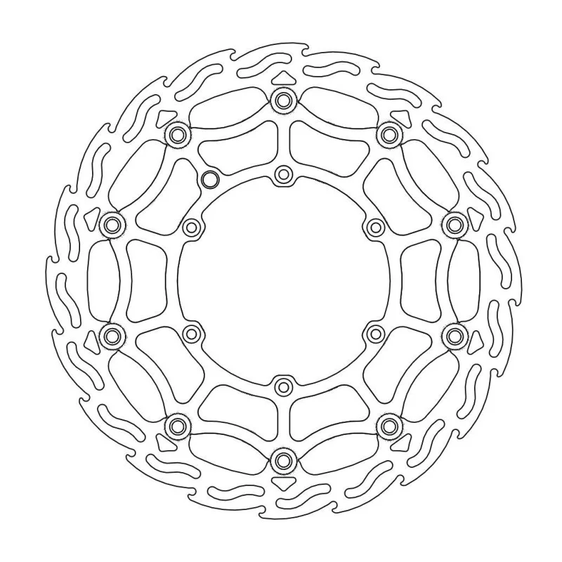 Disque Supermoto Street 320mm sp. 4mm Ktm-Husqvarna-GasGas