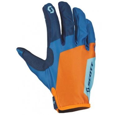 Gloves Scott race junior Evo blue/orange 292416-14540 Scott Kids Motocross Gloves