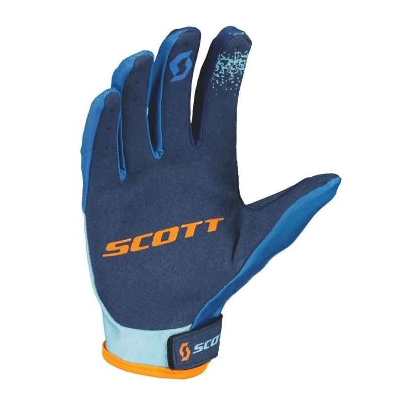 Gants Scott 350 Prospect Evo racing bleue/orange