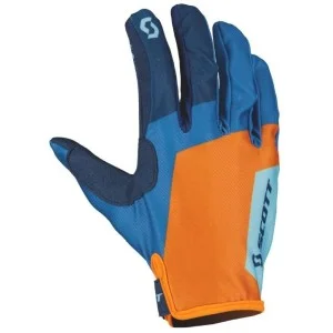 Gants Scott 350 Prospect Evo racing bleue/orange