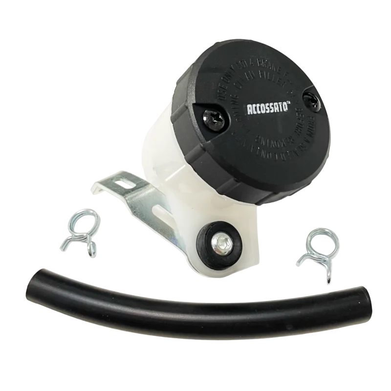 Accossato Mounting Kit Brake Fluid Reservoir 45ml Black Accossato