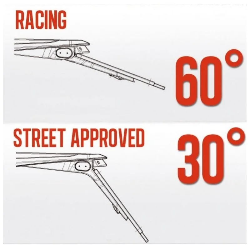 Ricambio supporto targa integra Racetech