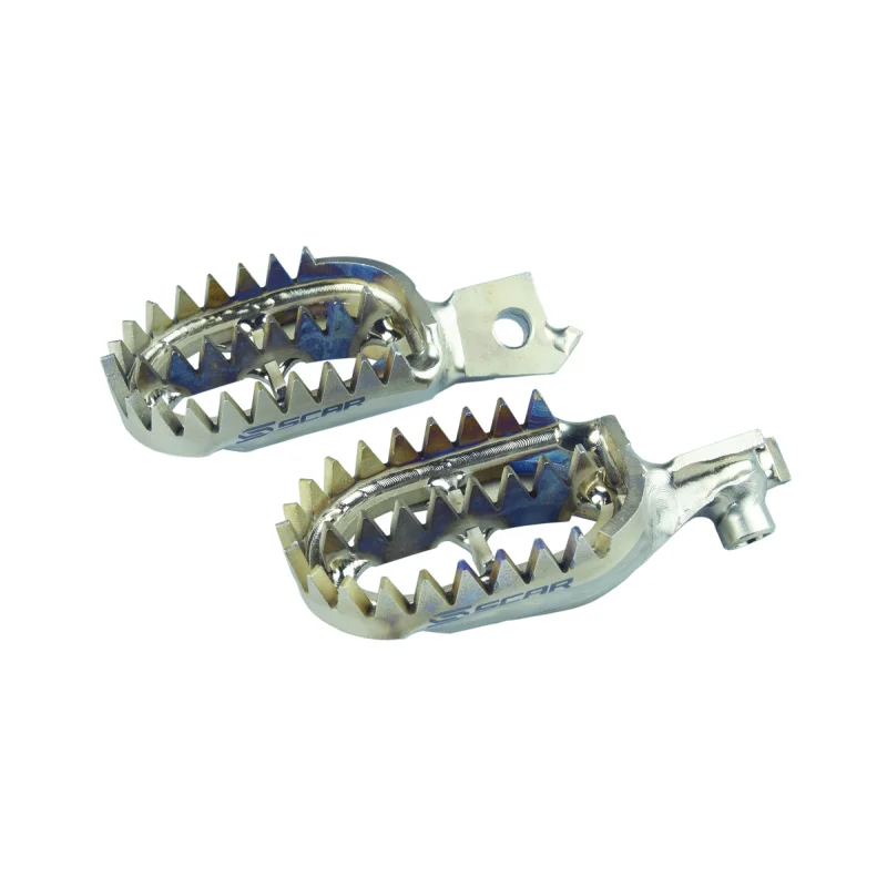 Titanium Footpegs Scar Kawasaki KXF 250-450