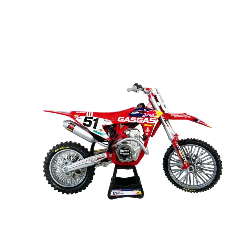 Modellino NewRay REDBULL GASGAS MC450F JUSTIN BARCIA 51 1:12
