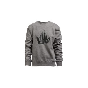 Sweater Whip grey logo black