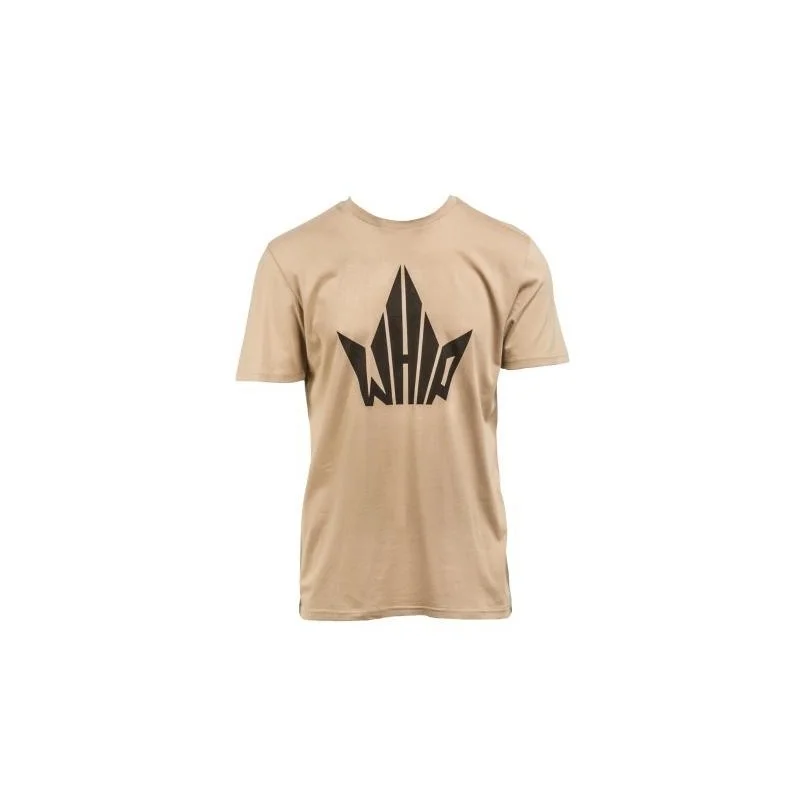 T-shirt man Whip sabbia logo nero TS18LOGOSS