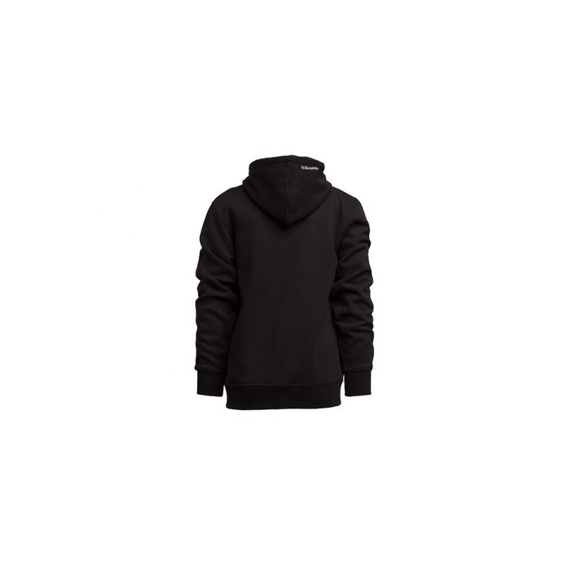 Hoodie noir Whip coccarda
