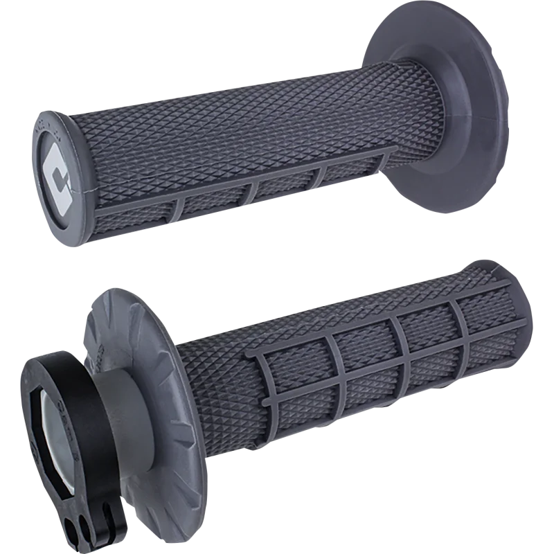 GRIPS V2 LOCK ON HALF WAFFLE 2-4 STROKE GRAPHITE