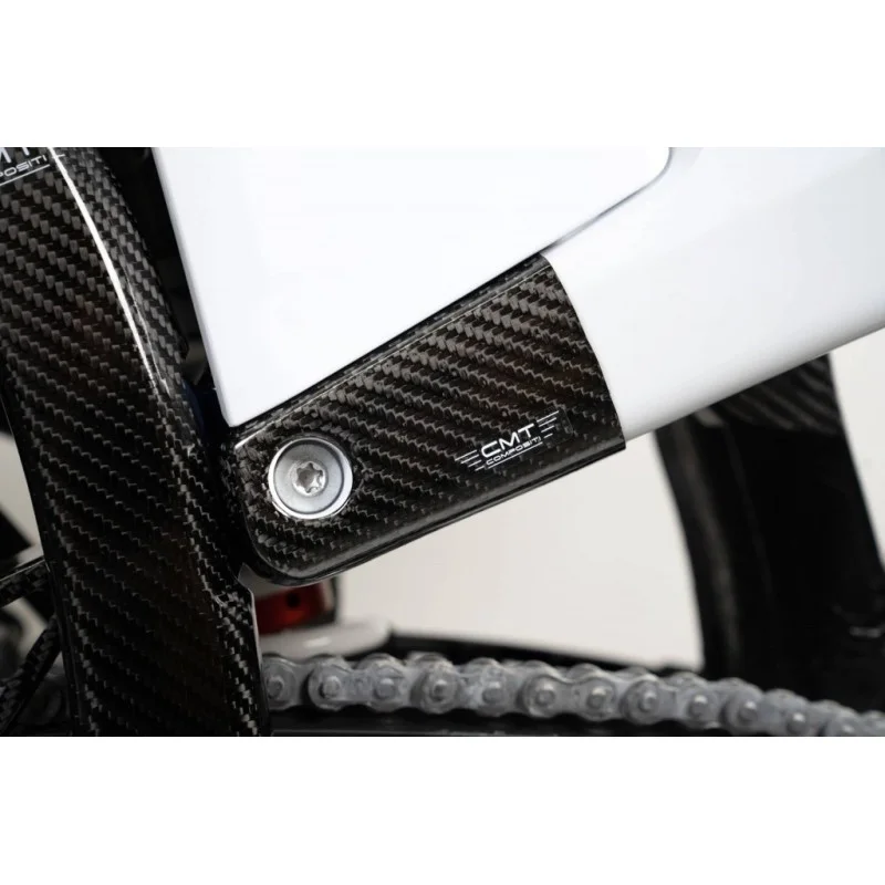 Schutzaufkleber tabellen aus carbon für CMT | Husqvarna TC - FC 2023- TE - FE 2024-