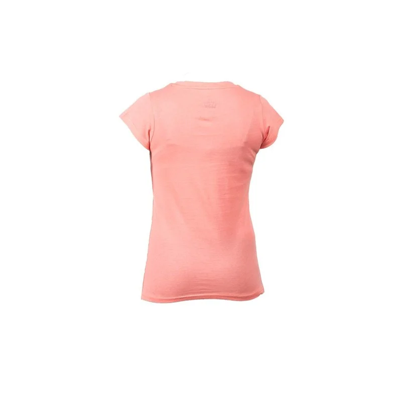 T-shirt donna rosa logo Whip