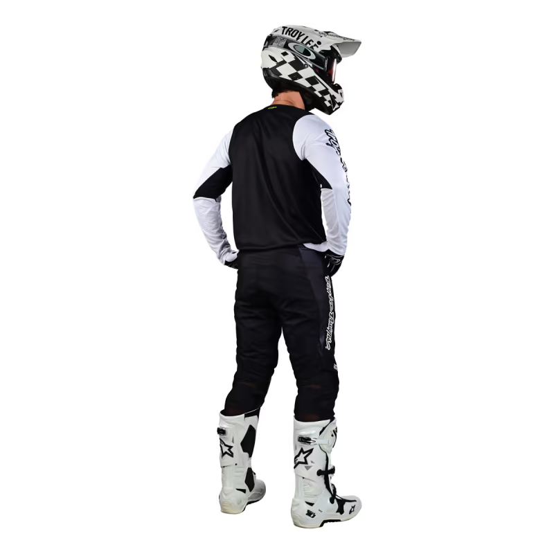 Maillot Cross Troy Lee Designs GP PRO Boltz noir blanc