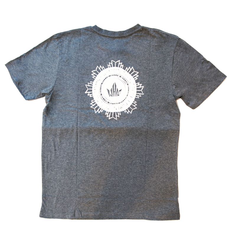 T-shirt man Whip grey coccarda