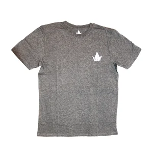 T-shirt man Whip grigia coccarda