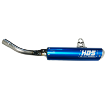 Silencer 2 stroke HGS TM MX-EN-SMR 125 2022- blue Hgs