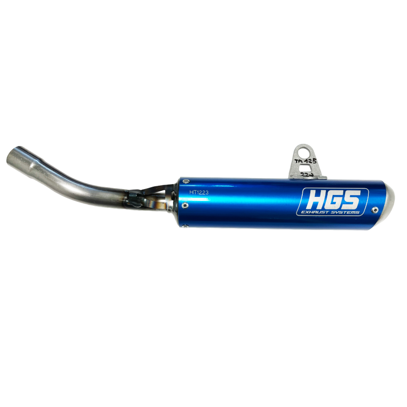 Silencieux HGS TM bleu | TM MX-EN-SMR 125 2022+